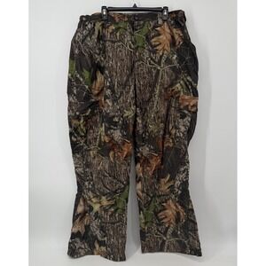 Woolrich Pants Mens XL‎ Brown Camo Tree Mid Rise Cargo Straight Outdoor Hunting